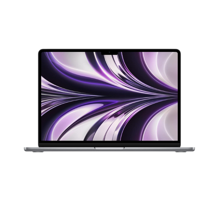 Apple 13.6-inch MacBook Air 2022 with M2 chip: 8GB RAM, 256GB SSD Storage; Space Gray (NEW)